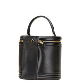 ルイ ヴィトン エピ カンヌ バニティバッグ ハンドバッグ M48032 ノワール ブラック レザー レディース LOUIS VUITTON 【中古】